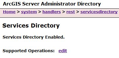 Services Directory Options